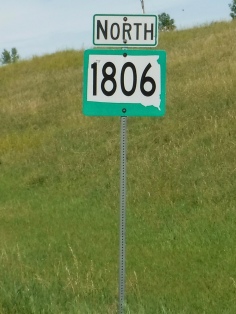 SD 1806 east of the Missouri River